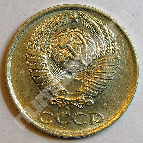 Монета: 10 коп. 1988 г. (аверс)