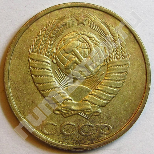 Монета: 2 коп. 1988 г. (аверс)