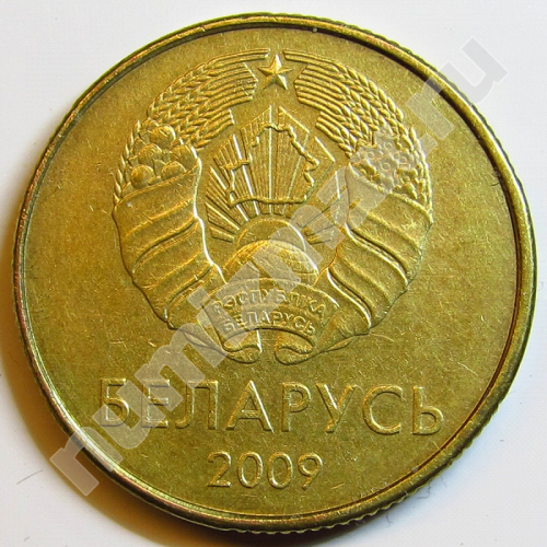Монета: 10 коп. 2009 г. (аверс)