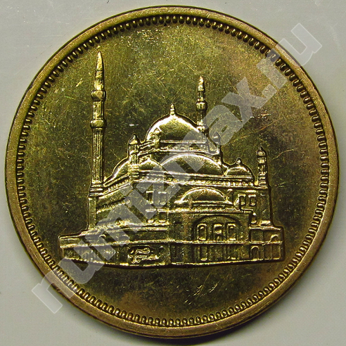Монета: 10 пиастров 1992 г. (аверс)