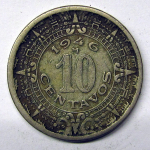 Монета: 10 centavos 1946 г. (Мексика)